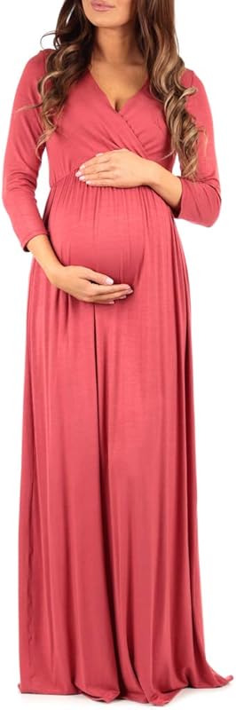 Mother Bee Maternity V Neck Sleeve